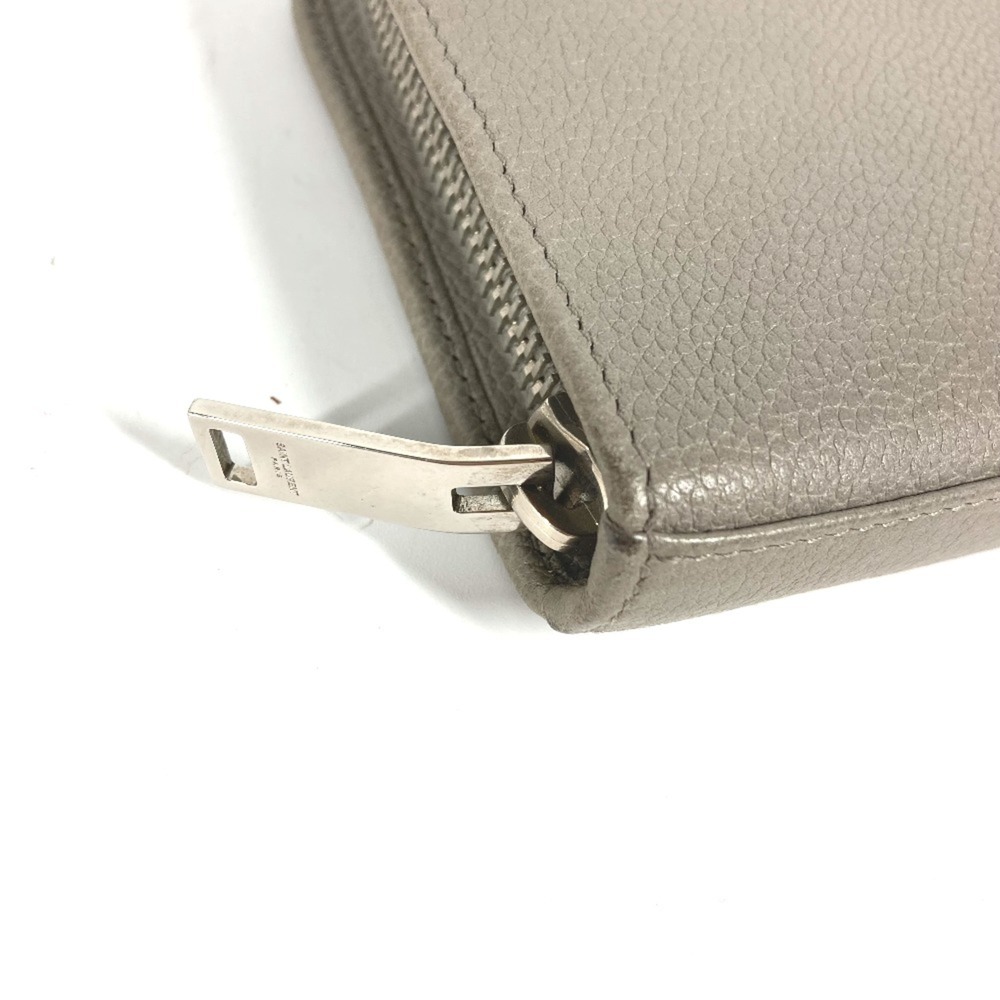 Saint Laurent Paris 326599 Long wallet Zip Around Long Wallet gray - Picture 9 of 10